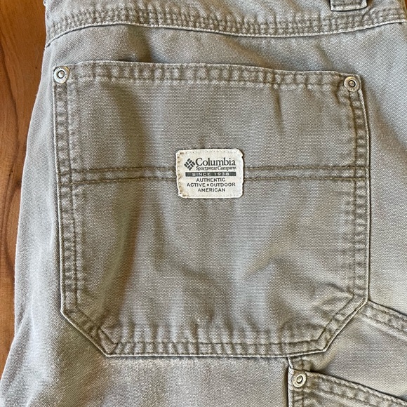 Columbia Canvas Carpenter Pants 34x34 - Picture 2 of 6